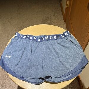 Under Armour Blue Women’s Running Shorts - XL